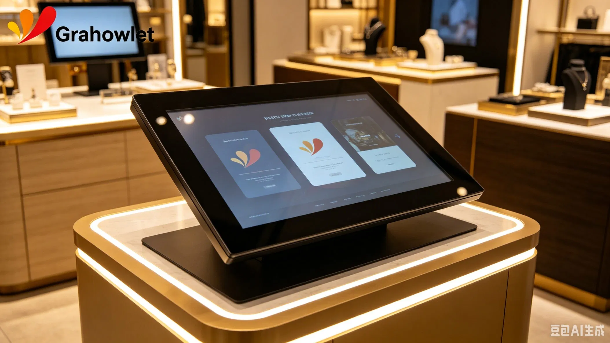 Hoge-resolutie 17,3-inch touchscreen LCD voor slimme apparaten